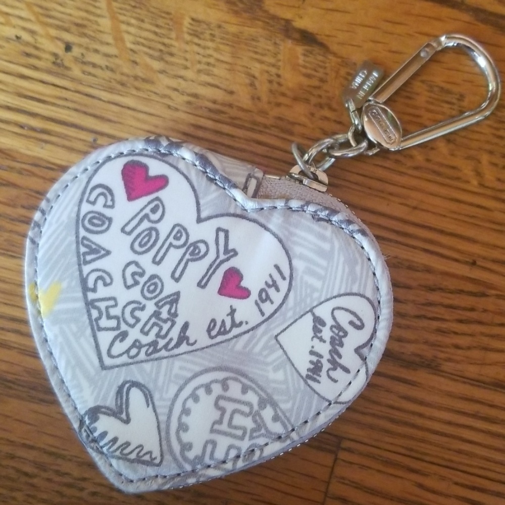 Coach Poppy Keychain